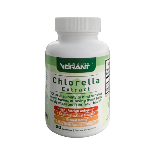 Raw Chlorella (Broken Cell Wall) - lookingvibrantcom