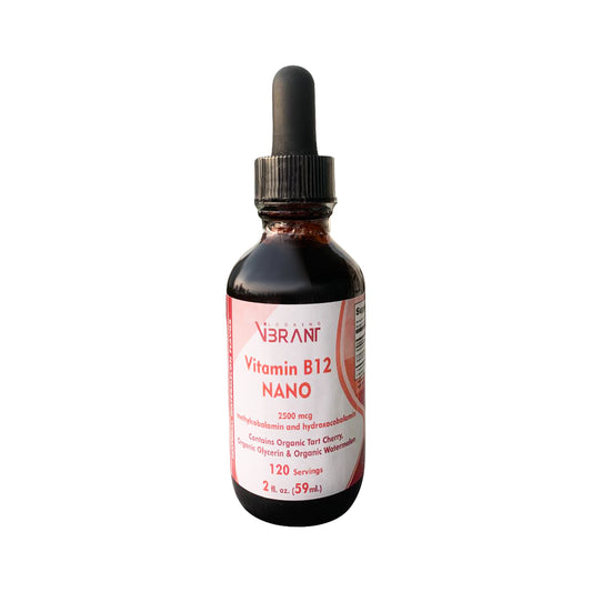 Organic Vitamin B12 Nano Drops 120 servings (4-month supply) - lookingvibrantcom