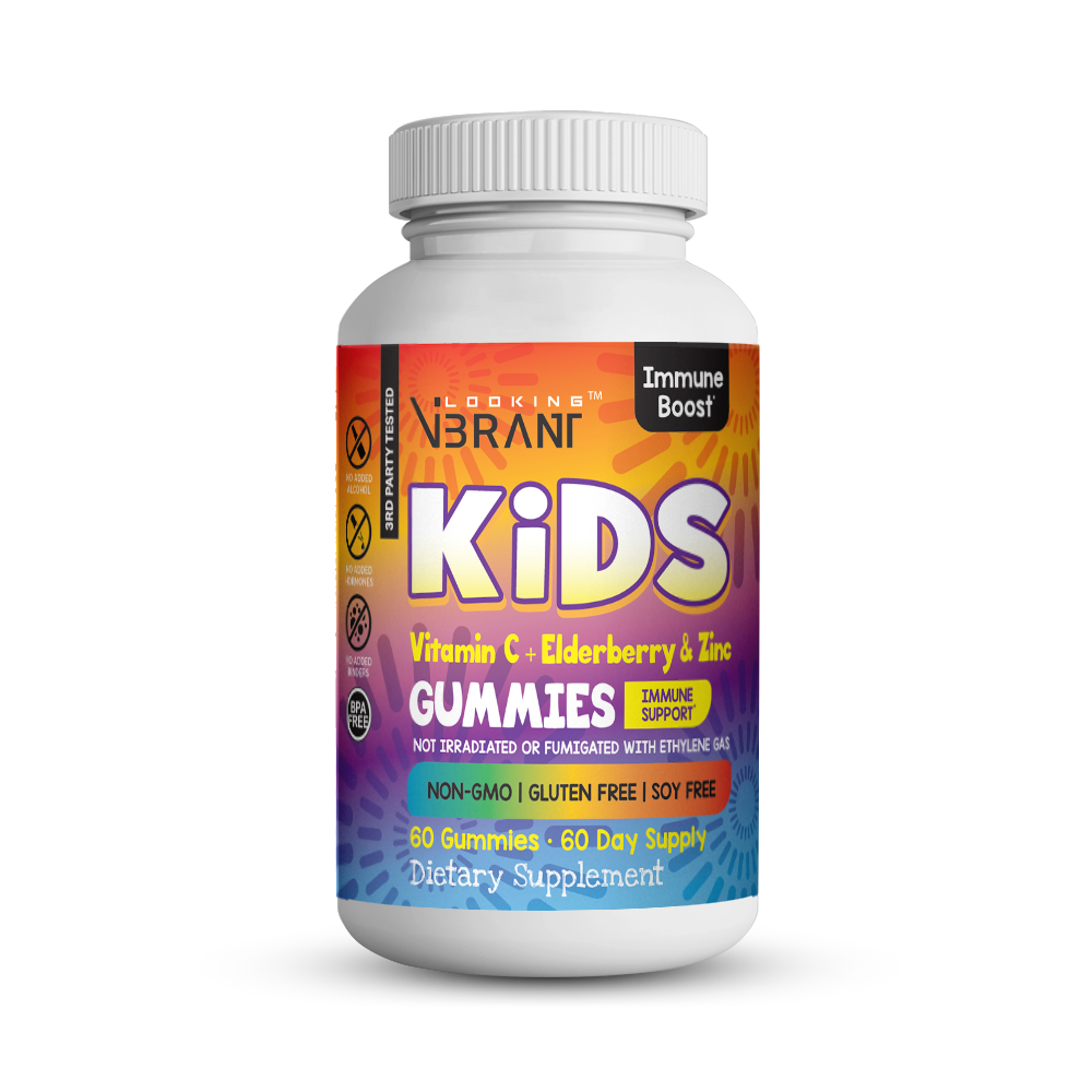 Kids Vitamin C-10mg (Gummies- Delicious) - lookingvibrantcom