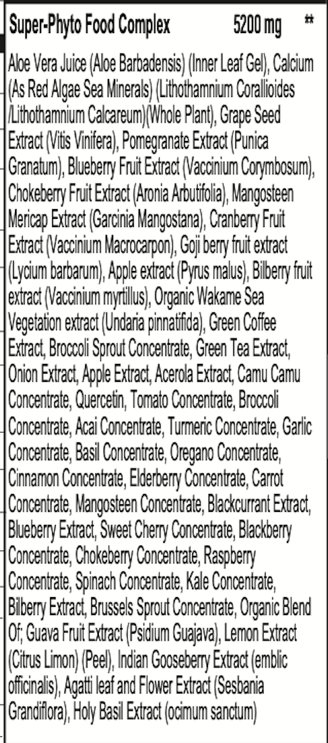 Multivitamin Vegetarian (Liquid) with over 200 nutrients - lookingvibrantcom