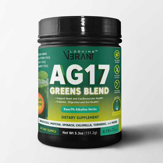 AG17 Greens (100% Raw Organic Powder) - lookingvibrantcom