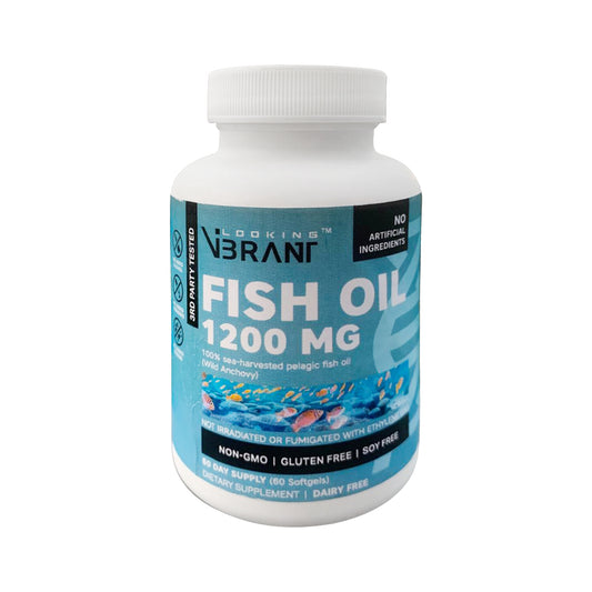 FISH OIL 1200MG (WILD ANCHOVY / 60 SERVINGS) - lookingvibrantcom
