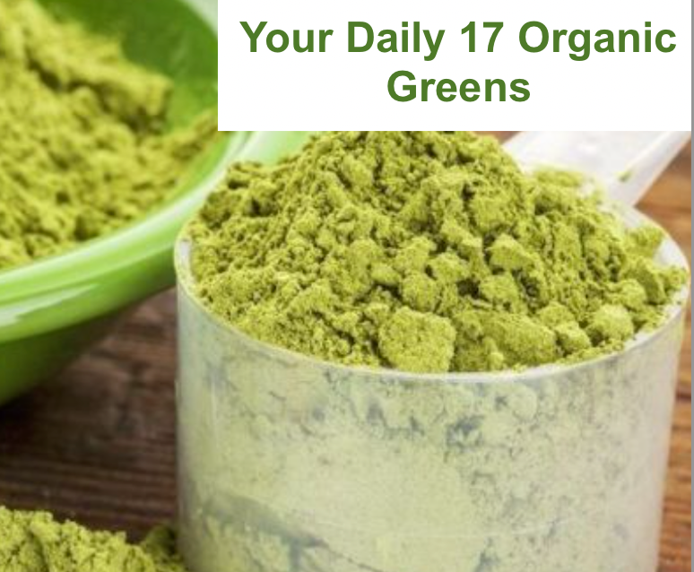 AG17 Greens (100% Raw Organic Powder)