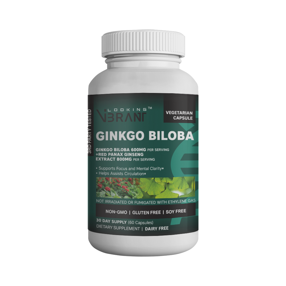 PURE GINKGO BILOBA+RED PANAX GINSENG EXTRACT - lookingvibrantcom