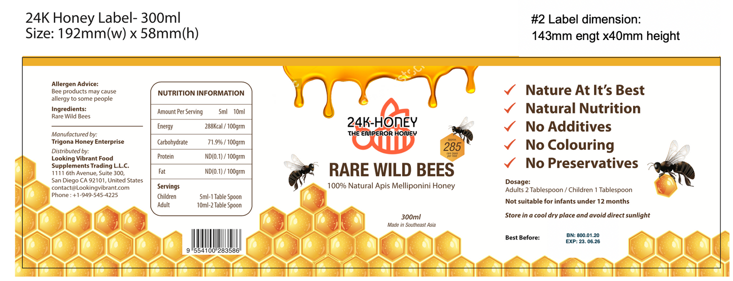 Wild 24K-HONEY (THE EMPEROR HONEY)