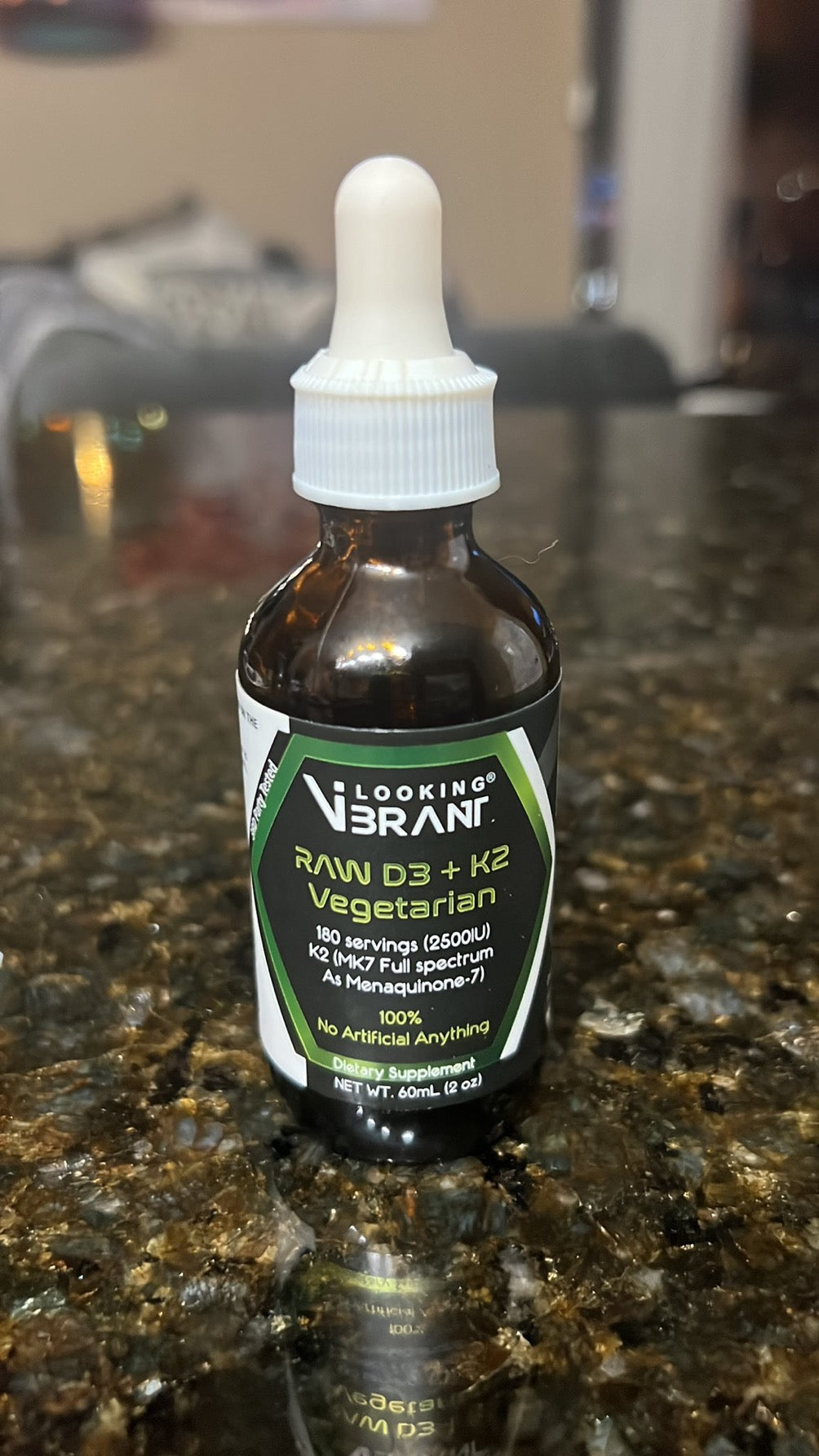 RAW D3 VEGETARIAN + K2 (Liquid drops. 180 Servings) - lookingvibrantcom