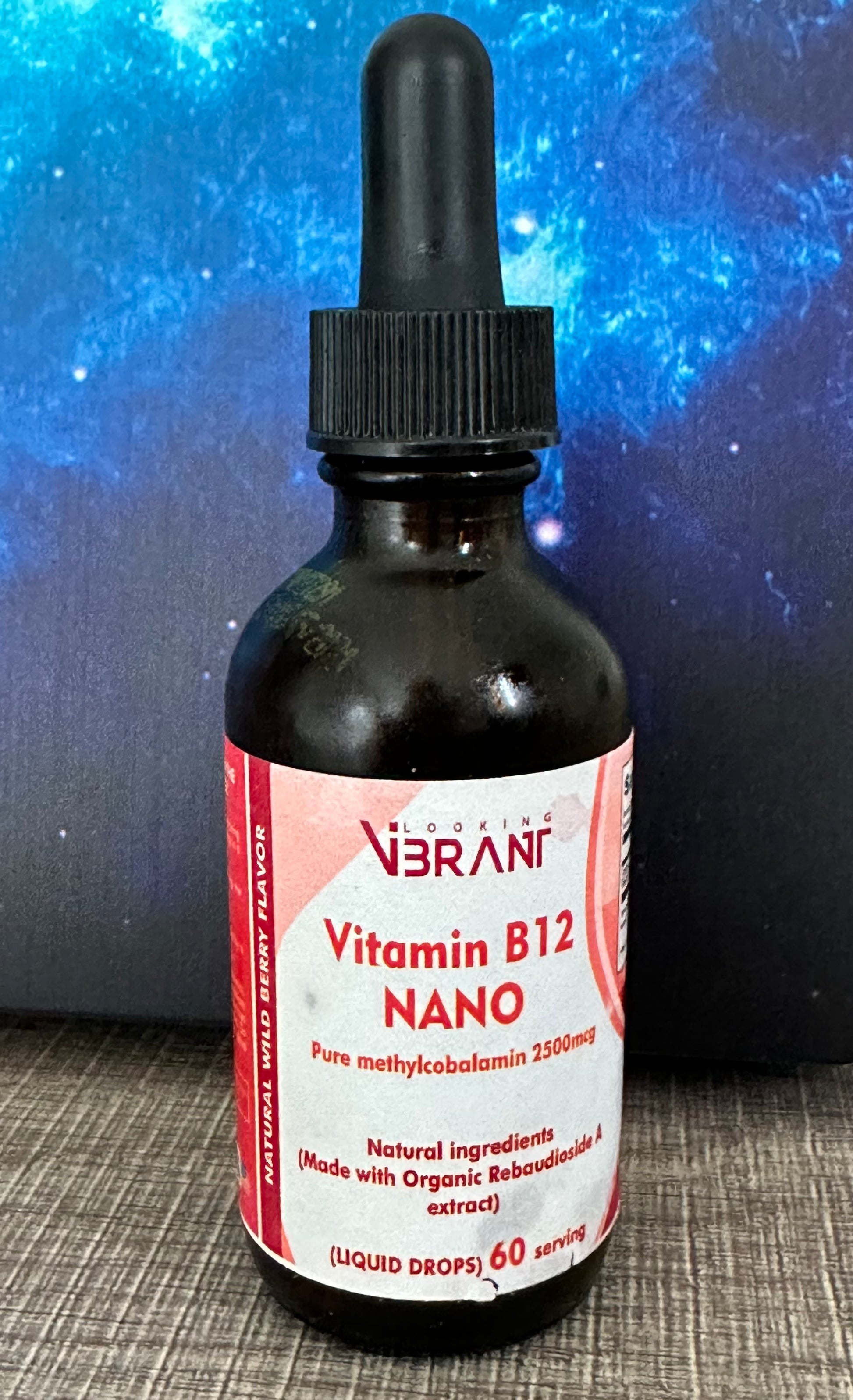 Vitamin B12 Nano Drops (All Natural Active methylcobalamin imported from Austria) - lookingvibrantcom