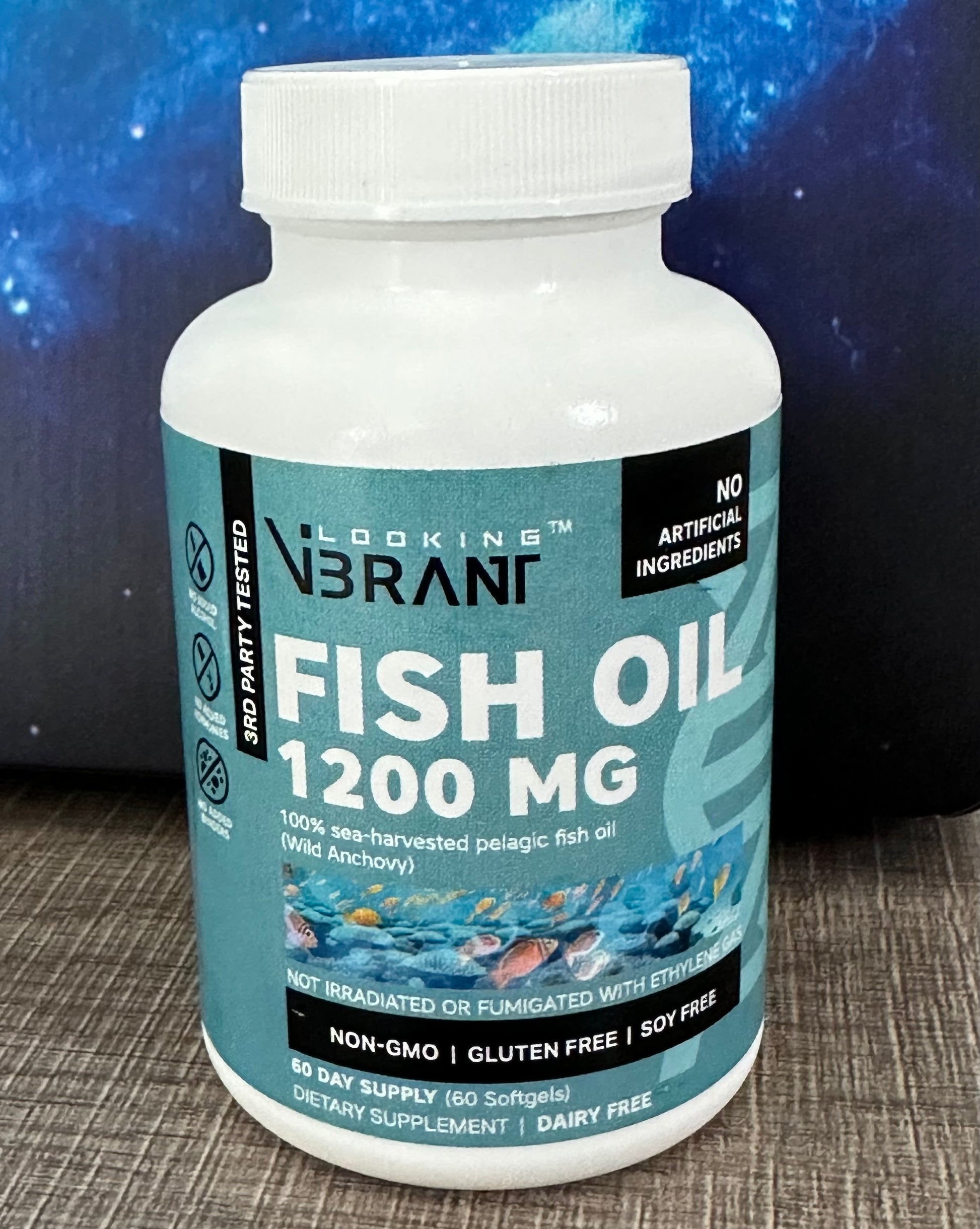 FISH OIL 1200MG (WILD ANCHOVY / 60 SERVINGS) - lookingvibrantcom