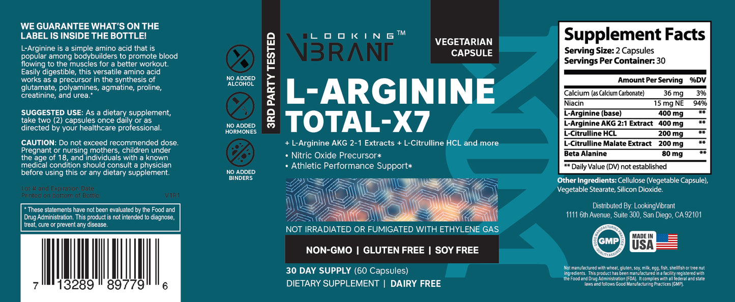 L-ARGININE COMPLETE-X7 - lookingvibrantcom