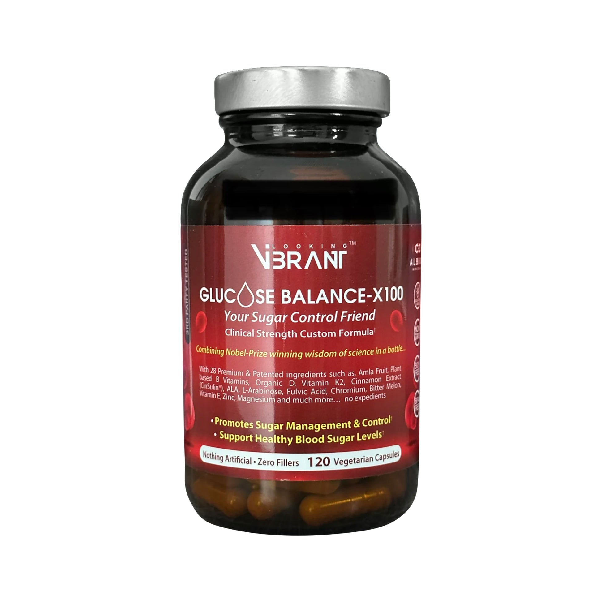 Glucose Balance-X100 (60 servings) - lookingvibrantcom