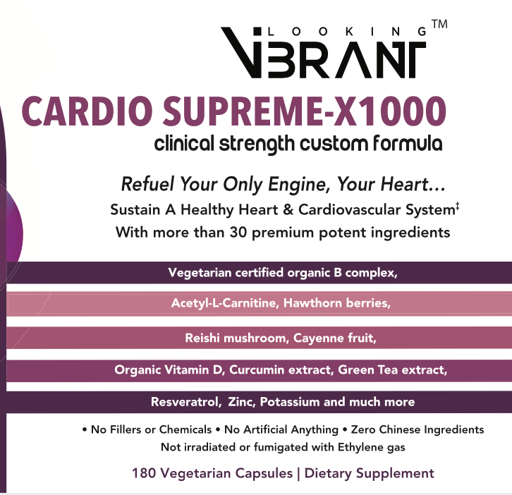 CARDIO SUPREME-X1000 ((2-Month Supply) - lookingvibrantcom
