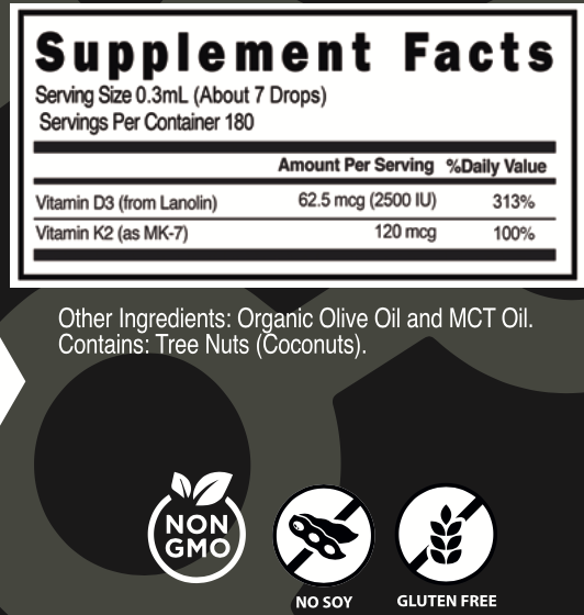 RAW D3 VEGETARIAN + K2 (180 Servings) - lookingvibrantcom