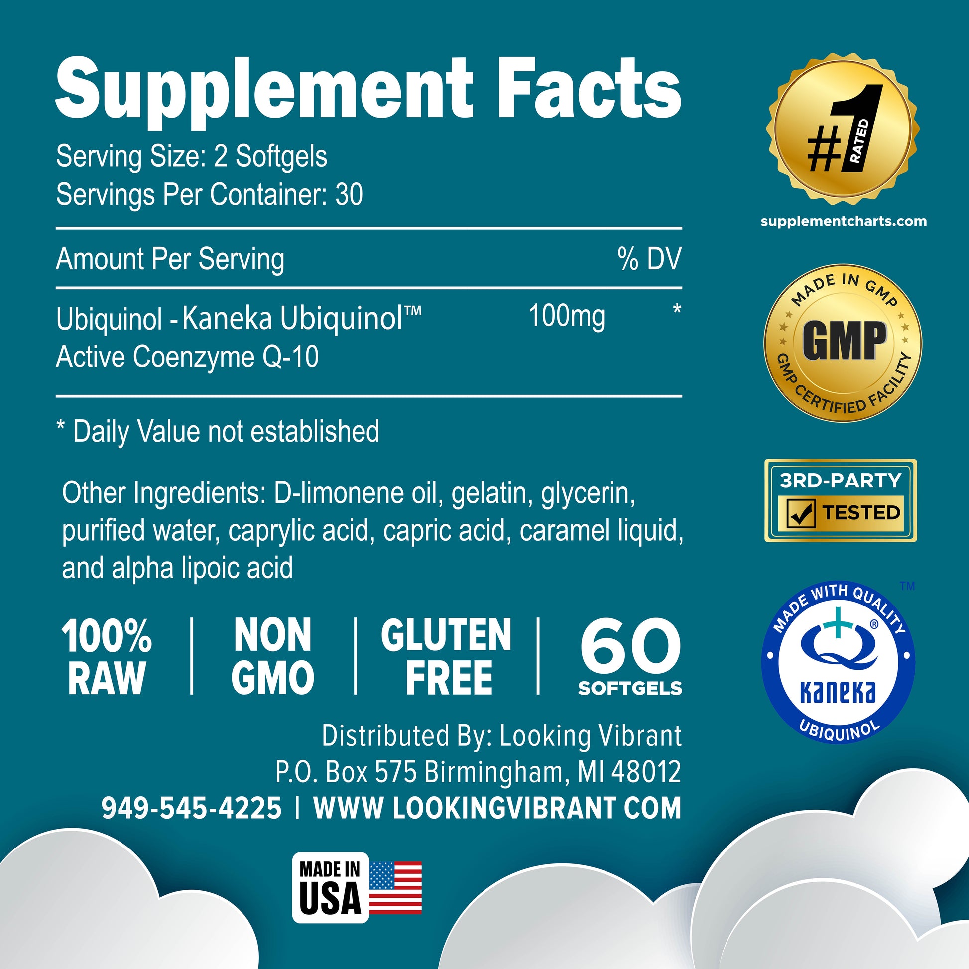CoQ10-ZC50 (Heart Health) - lookingvibrantcom