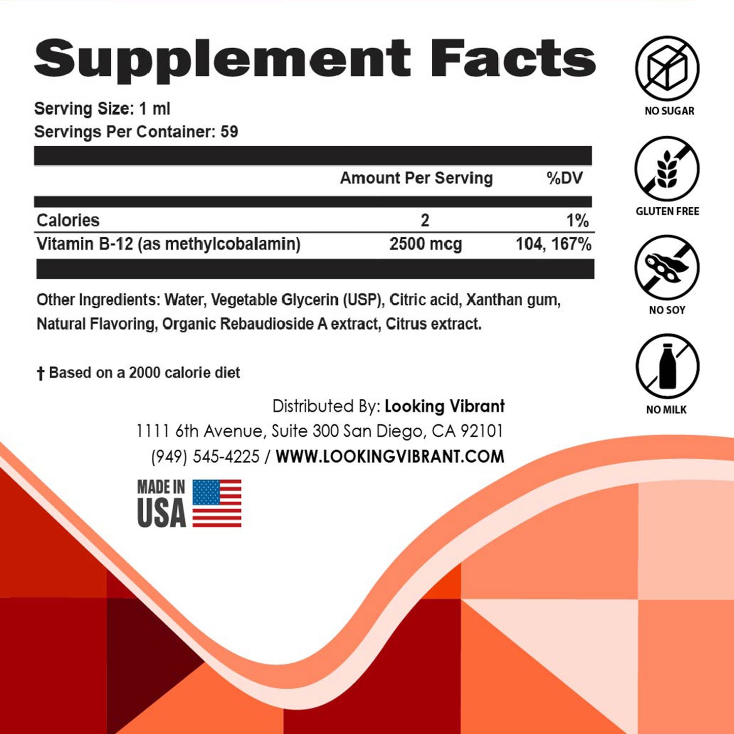 Vitamin B12 Nano Drops (Pure methylcobalamin imported from Austria) - lookingvibrantcom