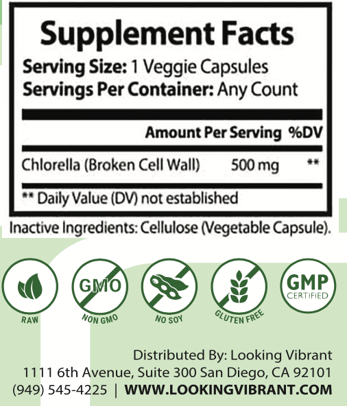 Chlorella Pure Extract - lookingvibrantcom