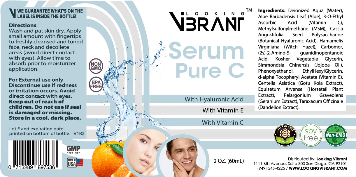 Serum C.  (2-oz Facial Pure C) - lookingvibrantcom