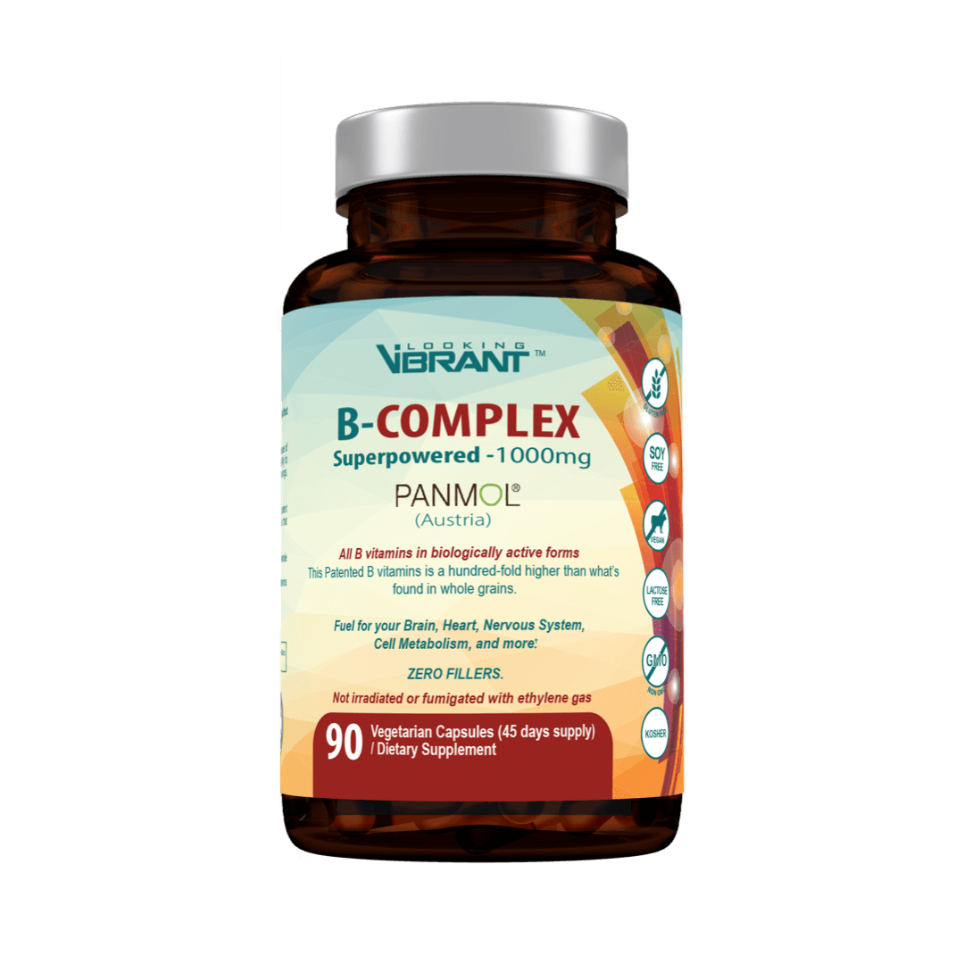 B-Complex (Patent 100% Organic) - lookingvibrantcom