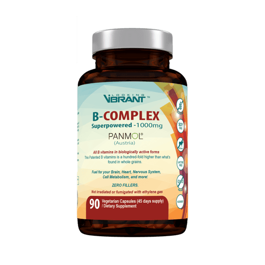 B-Complex (Patent 100% Organic) - lookingvibrantcom