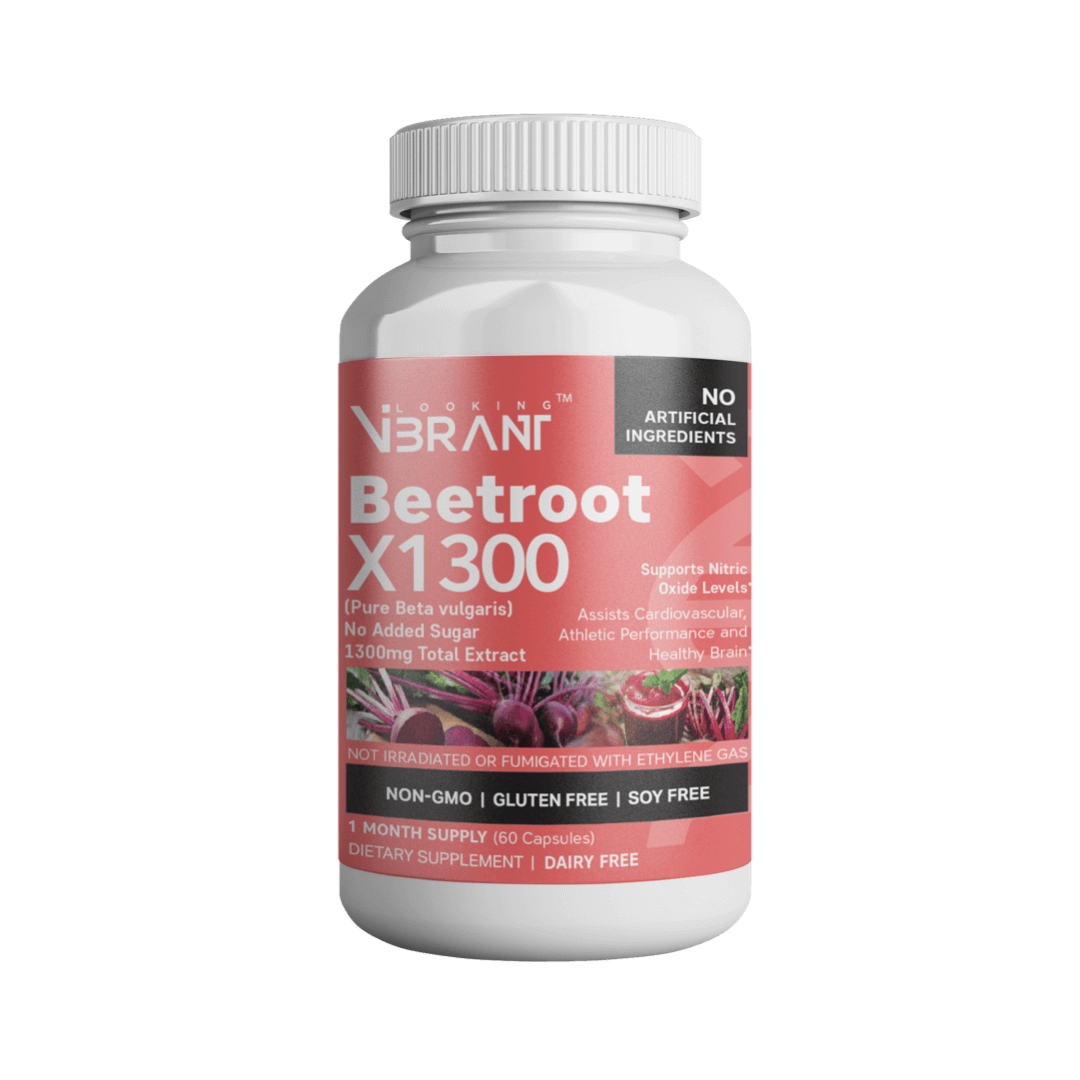 Beetroot 1300MG (Made with organic beetroot USA) - lookingvibrantcom