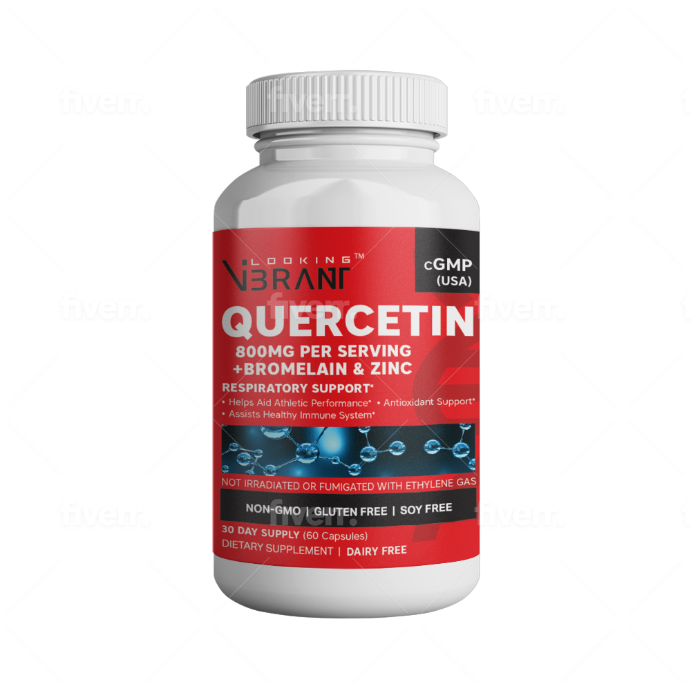 QUERCETINE 800MG + BROMELAIN + ZINC - lookingvibrantcom