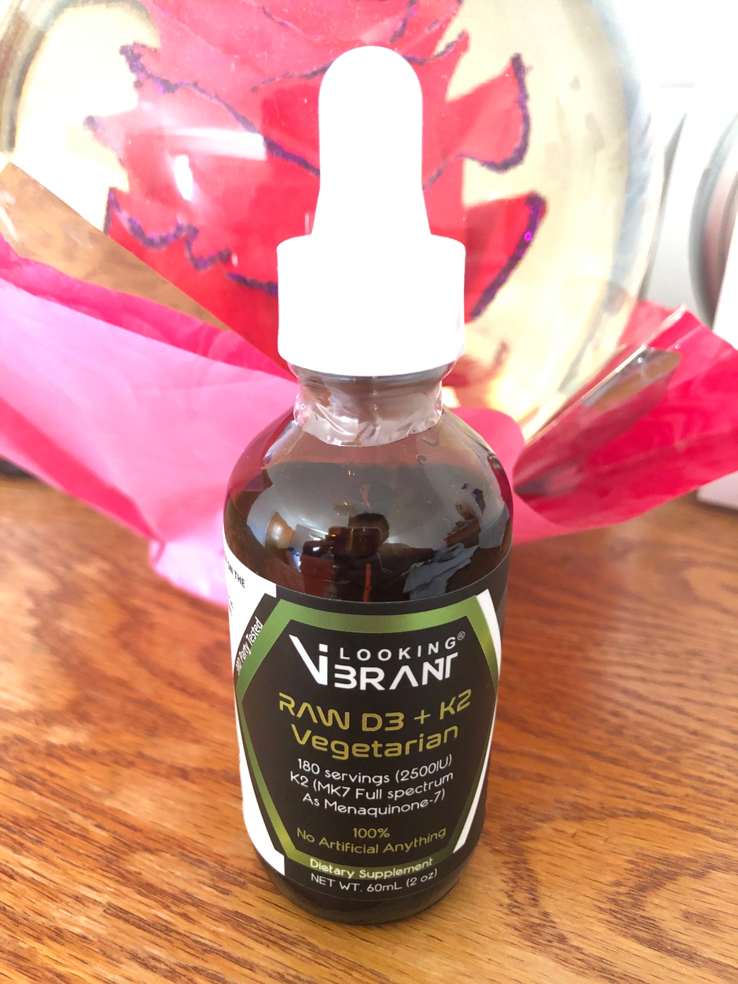 RAW D3 VEGETARIAN + K2 (180 Servings / 6 months supply) - lookingvibrantcom