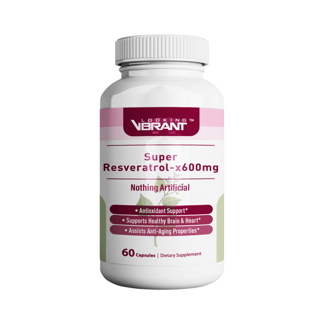 Resveratrol 600mg - lookingvibrantcom