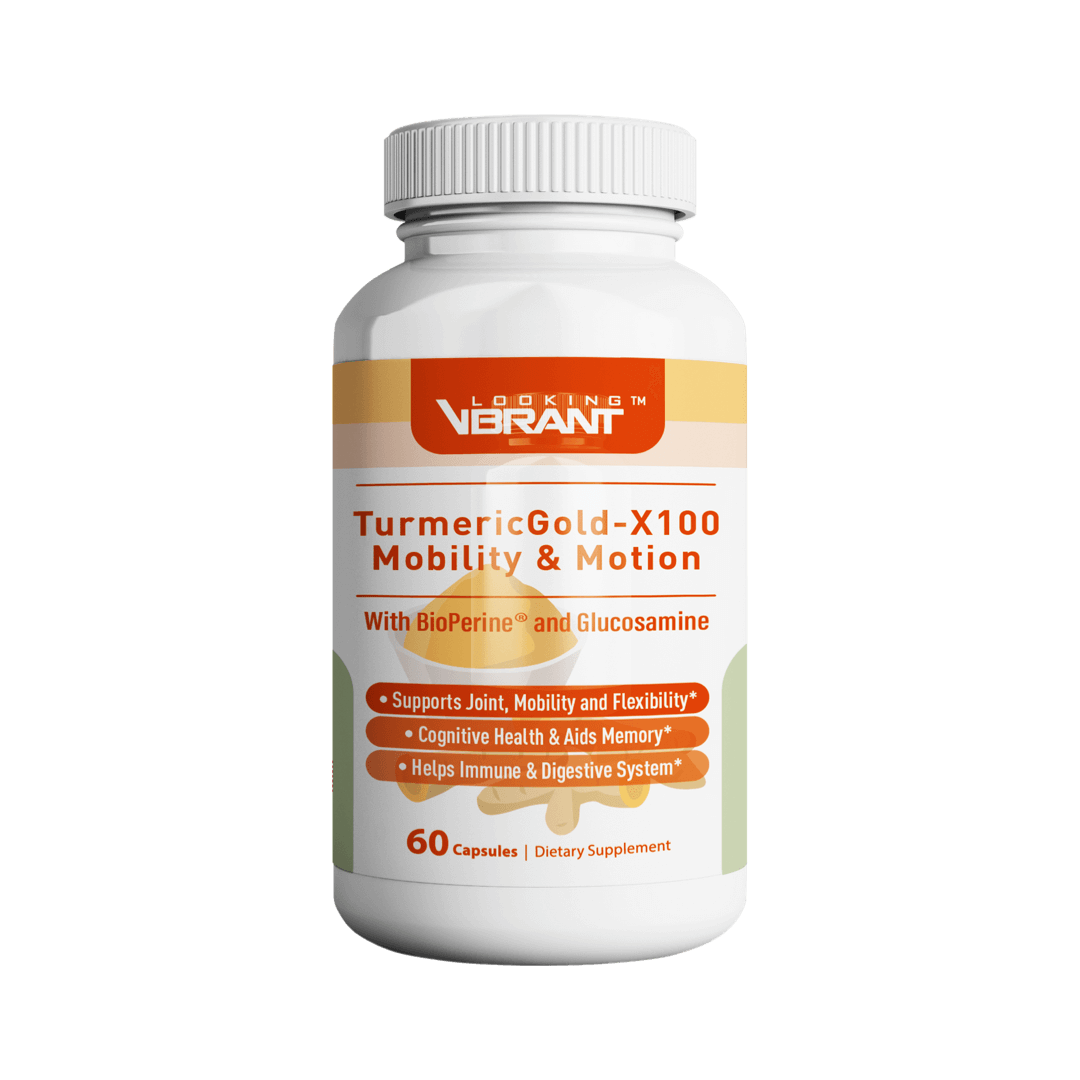Turmeric Gold-X100 (Mobility & Motion) - lookingvibrantcom