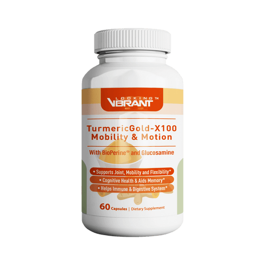 Turmeric Gold-X100 (Mobility & Motion) - lookingvibrantcom