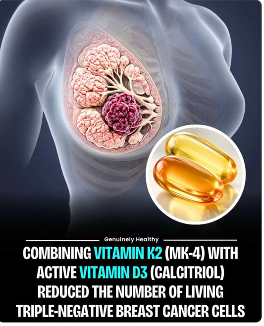 Vitamin K2 and D3 Synergize to Kill Triple-Negative Breast Cancer Cells