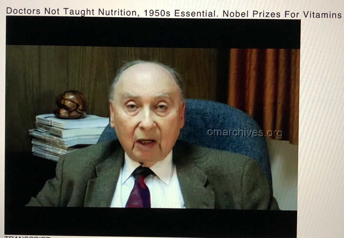 Dr. Abram Hoffer MD: “So Nutrition Has Been Neglected"