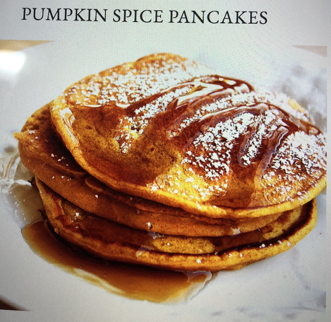 Healthy Pumpkin Spice Pancakes Recipe!