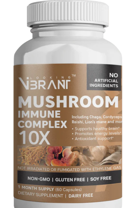 Mushroom Immune Complex 10X. Dr. Joel Furhman