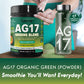 AG17 Greens (100% Raw Organic Powder)