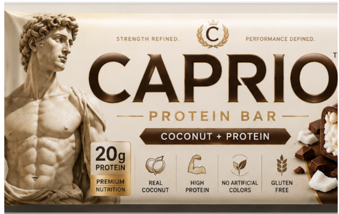 CAPRIO PROTEIN BAR (70 days supply)
