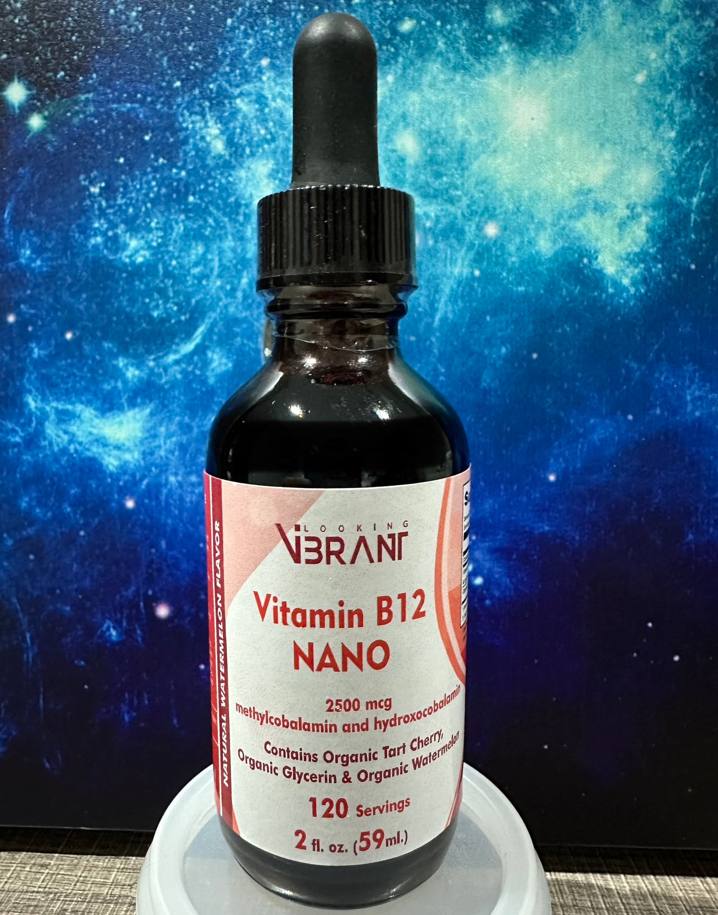 Organic Vitamin B12 Nano Drops 120 servings (4-month supply)