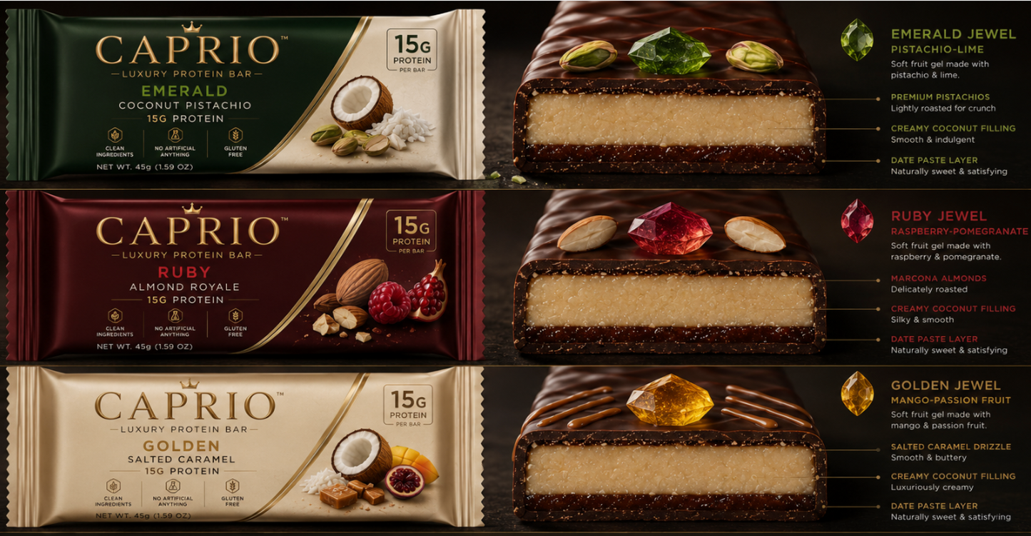 CAPRIO PROTEIN BAR (70 days supply)