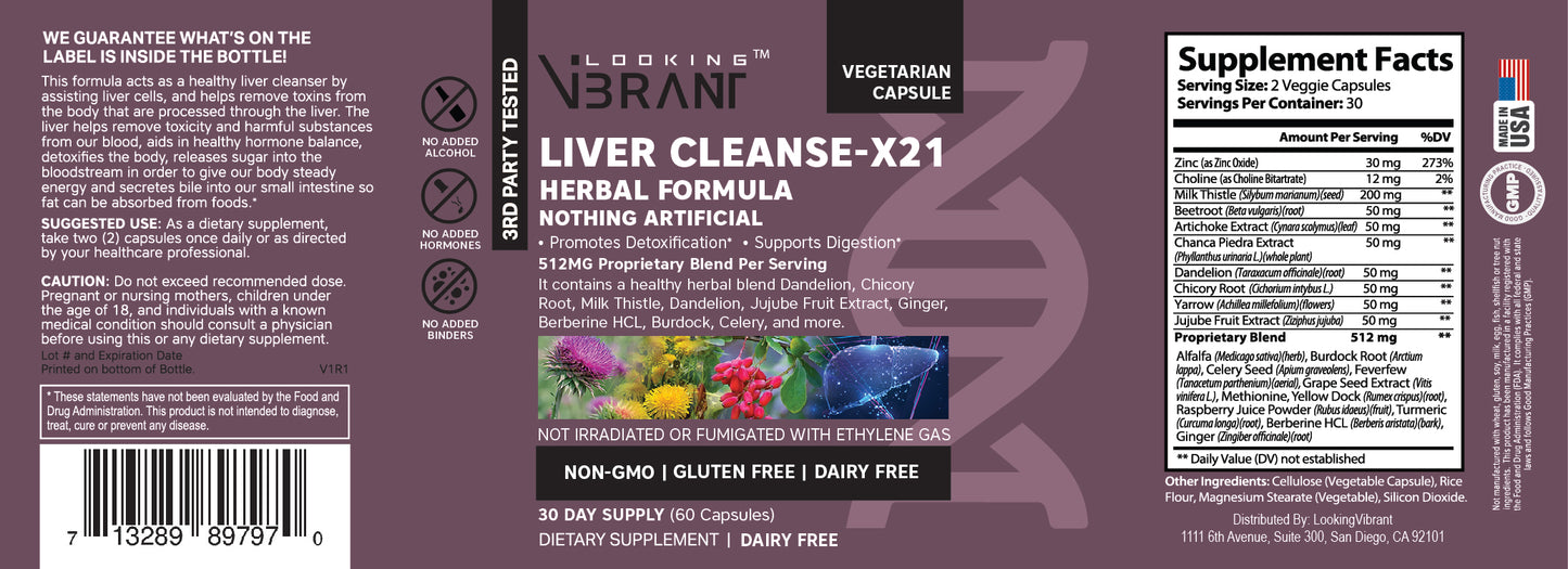 LIVER CLEANSE-X22 - lookingvibrantcom