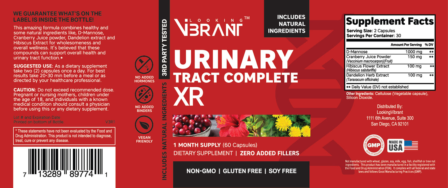 Urinary Tract Complete XR - lookingvibrantcom