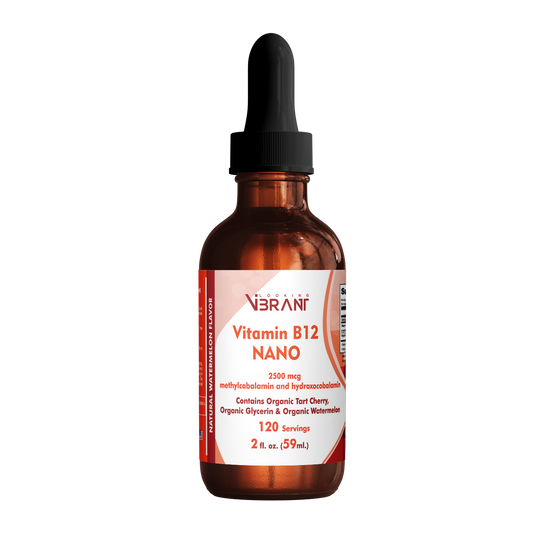 Vitamin B12 Nano Drops 120 servings (Organic) - lookingvibrantcom