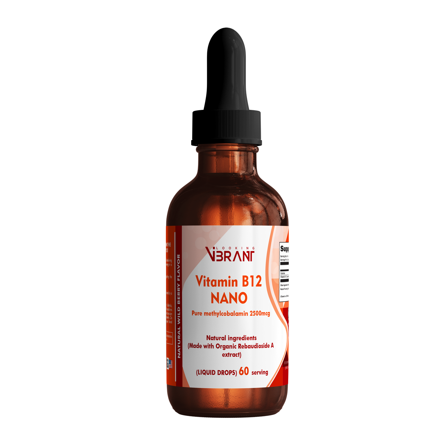 Vitamin B12 Nano Drops (Pure methylcobalamin imported from Austria) - lookingvibrantcom
