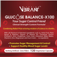 GLUCOSE BALANCE-X100 (100% Mother Nature) - lookingvibrantcom