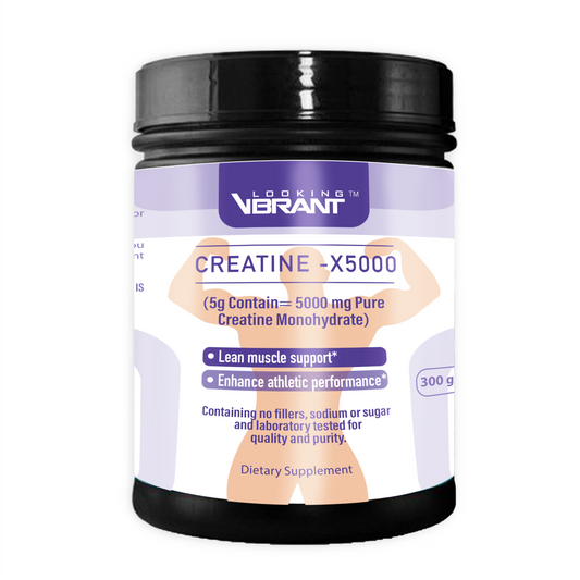 Pure Creatine-X5000 - lookingvibrantcom